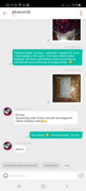 Parijoto Promil Original Besar Pertangkai FREE TESTPACK asli Parijoto Muria