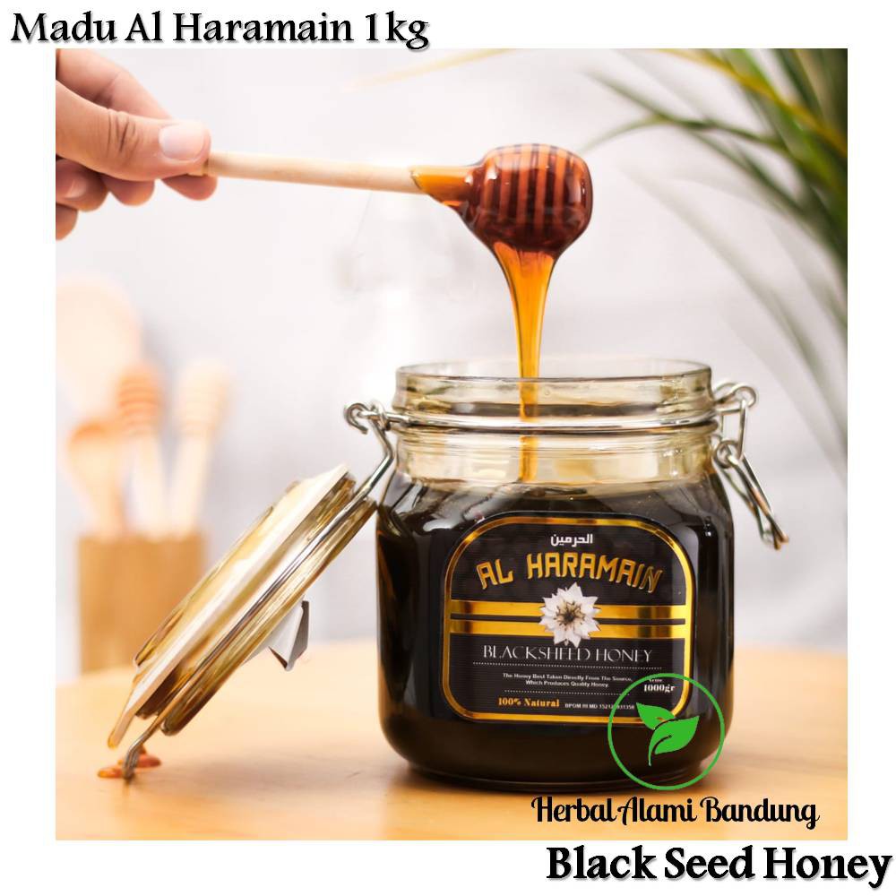 

PROMO Madu Murni Asli Mesir Bunga Habbatussauda Al Haramain 1kg