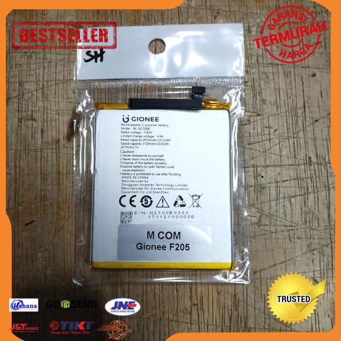 SPAREPART HP BATERAI GIONEE F205|BL-N2700B BATERAI  TERLENGKAP