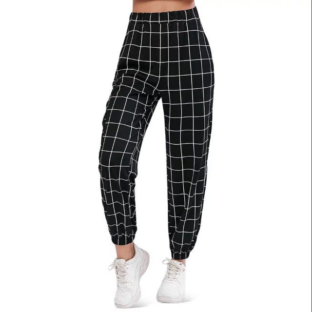 QR - ZEC  Jogger Square / Jogger Voxy / Celana Joger / Celana Kotak Wanita