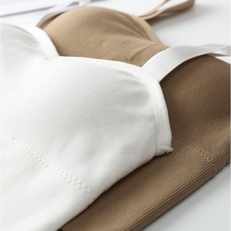 Tank Top Dengan Pads Busa Nyaman  By Voglia-2