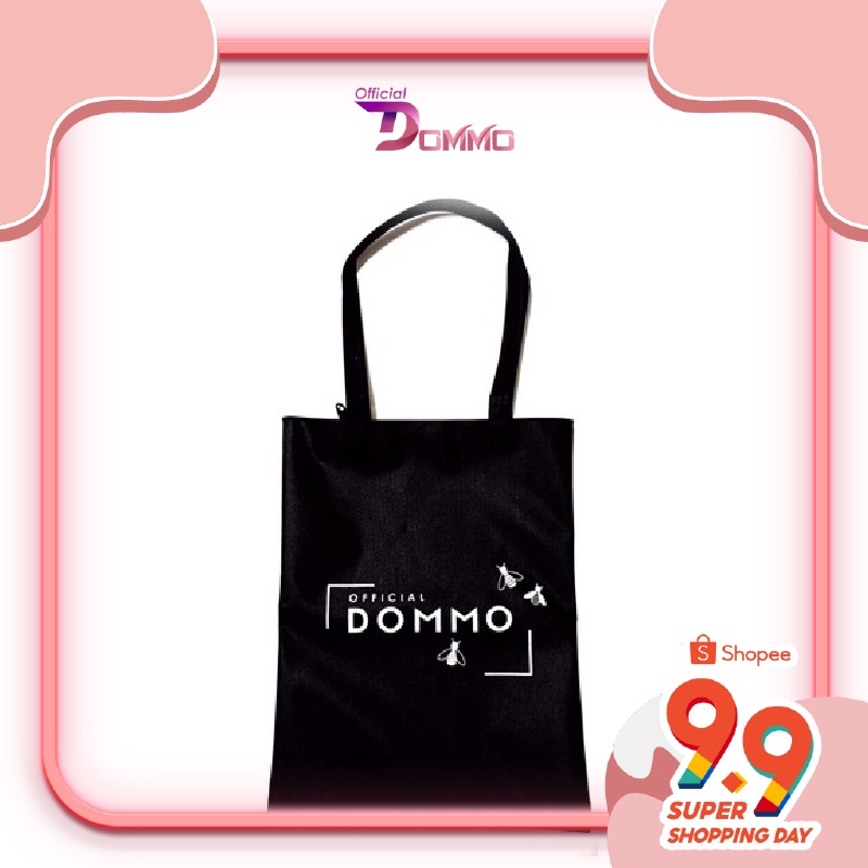 [LOKAL] DOMMO - D1504 Totebag DOMMO ADA RESLETING JAKARTA BISA COD