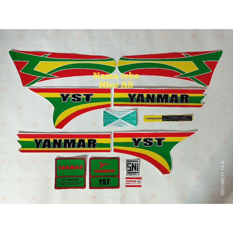 

Stiker yanmar YST