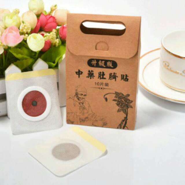 &lt; M.A &gt; SHOU SHEN TIE Koyo Pelangsing Perut   / Detox Traditional Chinese  Cocok Untuk Diet 1 BOX 10PCS