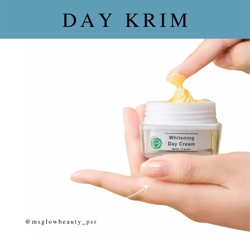 DAY KRIM (Krim Siang MS GLOW)