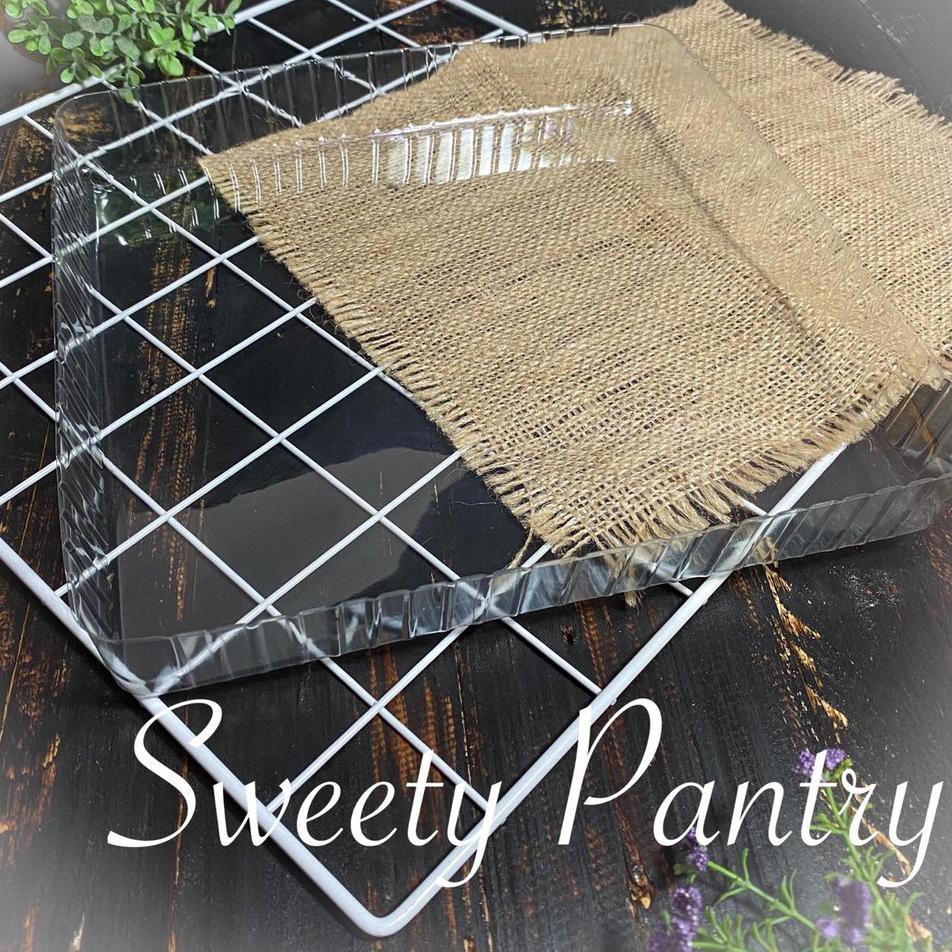 Alas Mika Puding / Tatakan Mika Puding Ukuran 25 cm - 10 pcs 