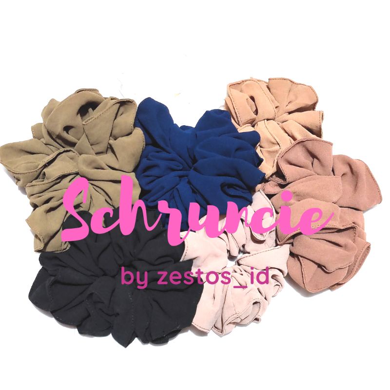 SCRUNCHIE | IKAT RAMBUT | KUNCIR | CEPOL HIJAB