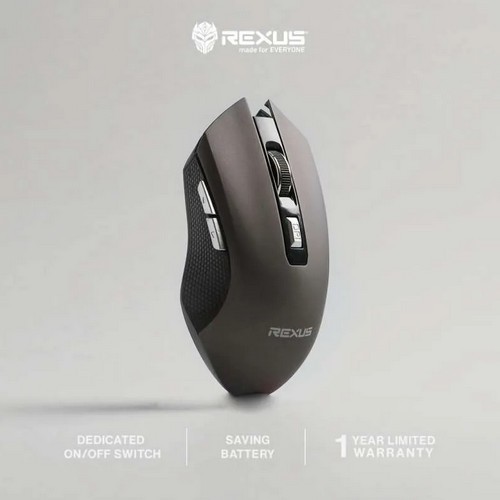 Mouse Rexus RX110 RX-110 Xierra Professional Wireless - Gaming - Resmi