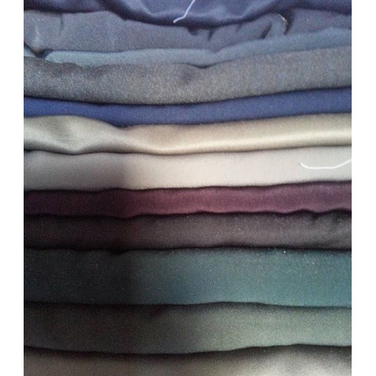 Kain celana polos kiloan murah