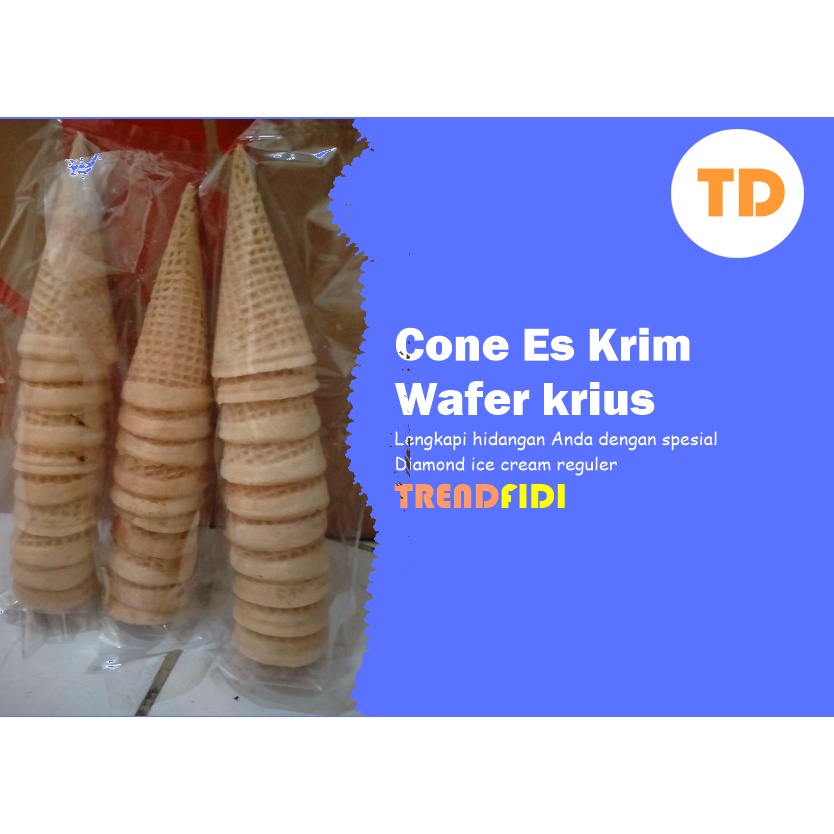 

Cone Es Krim Wafer/kerucut Es Krim (Contong Es Krim)