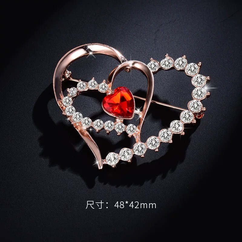 High-end Retro Mutiara Zirkon Bros Opal Swan Kupu-kupu Merak Bunga Berlian Imitasi Bros Aksesoris indah-32#