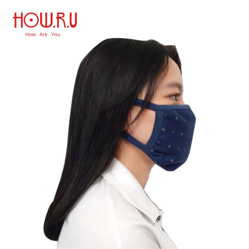 HOW.R.U | Masker Kain Warna Pastel 0422