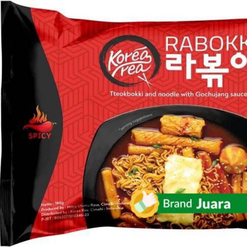 

Warung Marenta - Rabokki Korearea 180gr