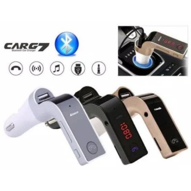 FM MP3 Transmitter Music Modulator Wireless Bluetooth CAR G7 / Sever Mobil Carg7