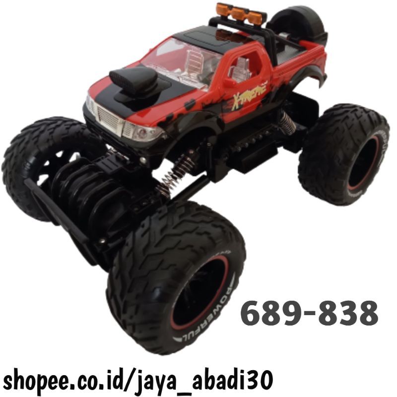 MAINAN MOBIL RC REMOTE CONTROL JEEP OFF ROAD ROCK CRAWLER 689-838