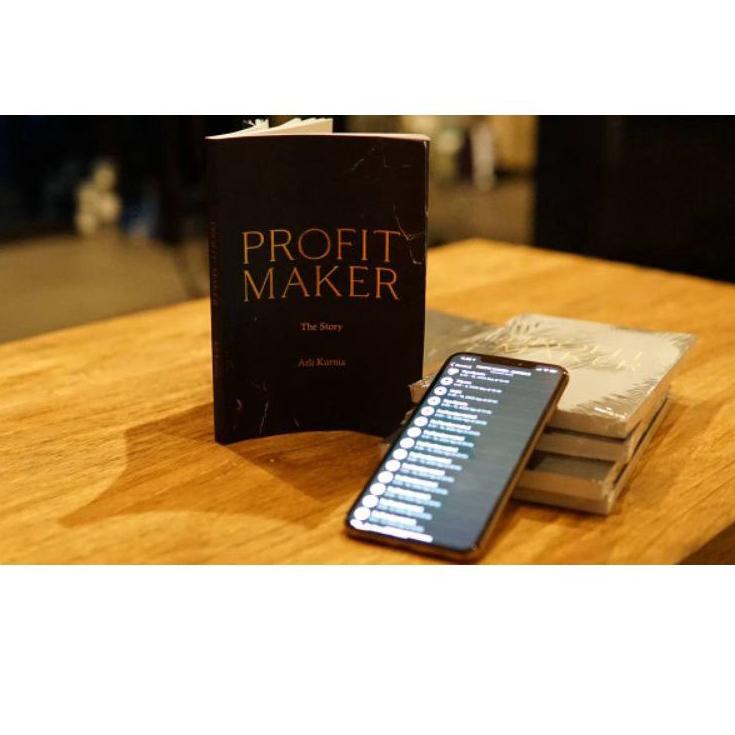 LANGSUNG KIRIM.. Buku Sukses Trik Bisnis Online dan Offline Provit Maker By Arli Kurnia Original