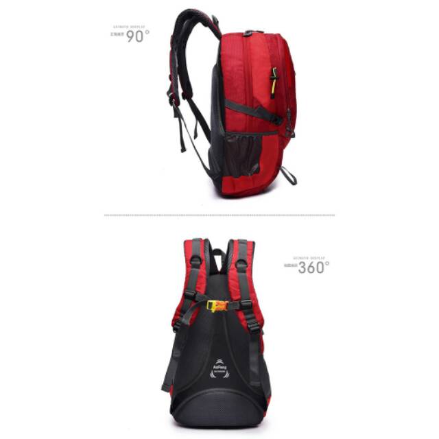 Tas Ransel Gunung Hiking Waterproof 40L -FHJ3809