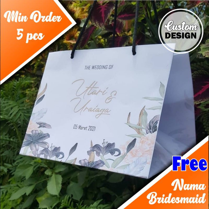 

Paperbag custom Kotak ukuran 25x25x17