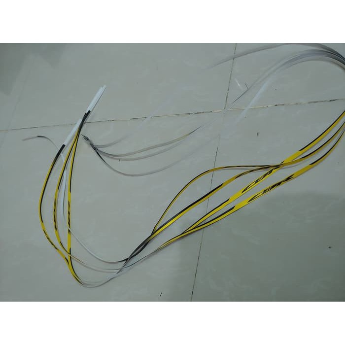 Stiker Velg Cbr 250Rr Original Kuning - Rim Decal Cbr 250 Rr Original