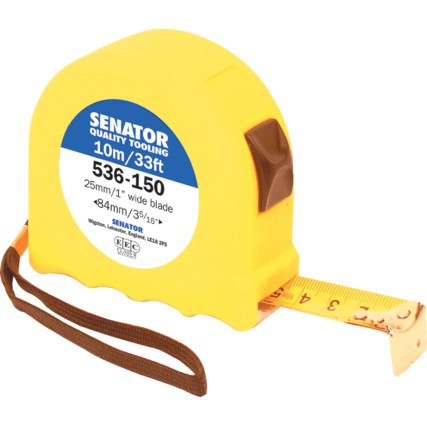 

10M/33' HI-VIS LOCKING TAPE -YELLOW CASE SEN5361500K