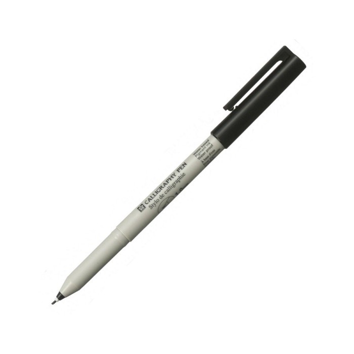 

kaligrafi-perlengkapan- sakura calligraphy pen 1.0mm -perlengkapan-kaligrafi.