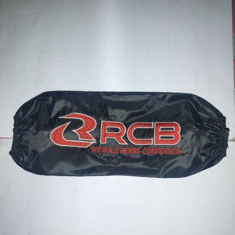 sarung shockbreaker belakang motor -Sarung shock bordir tulisan universal cocok semua shock matic dan bebek