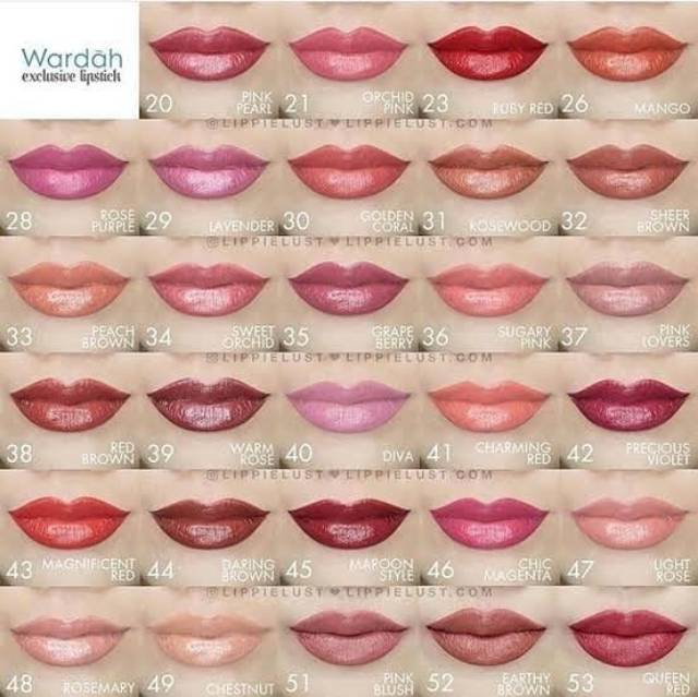 WARDAH Exclusive Moist Lipstick