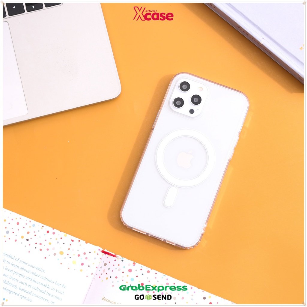 Soft Case iPhone 12 MINI PRO MAX 11 X XS XR - Magsafe Magnetic Wirelles Charging Transparant Case