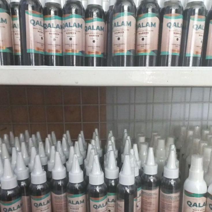 

kodea1A9m--Tinta spidol whiteboard QALAM berkualitas 100ml/ isi ulang spidol non permanen