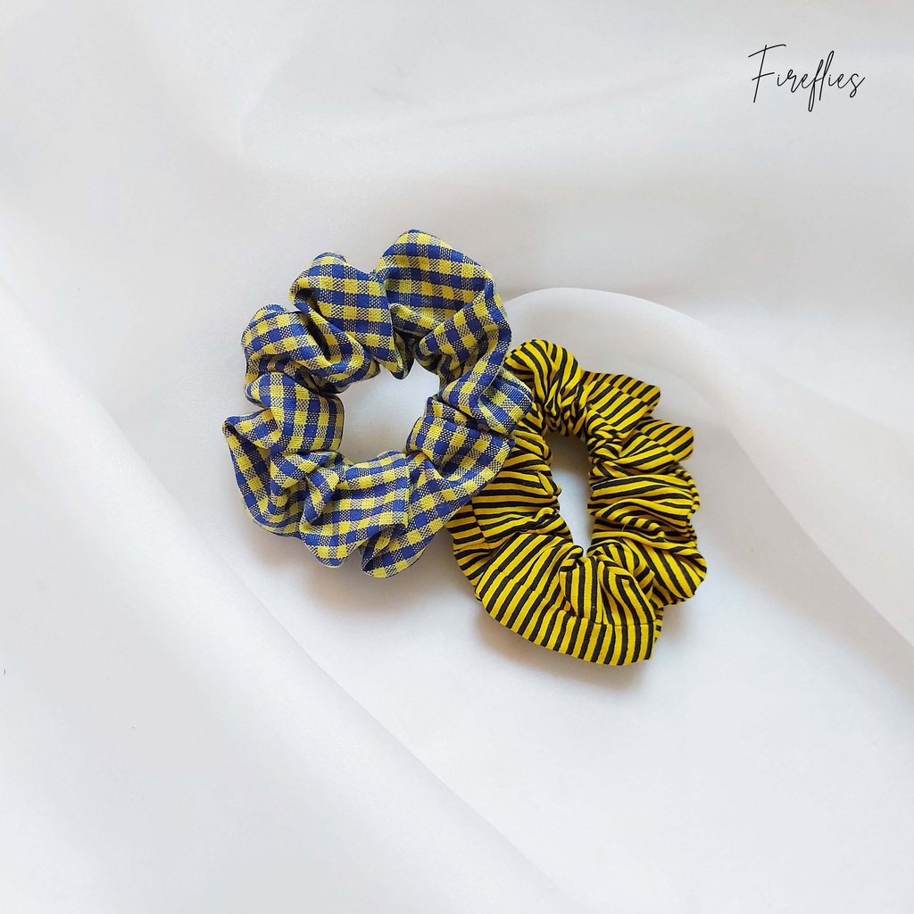 Scrunchie preppy set of 2