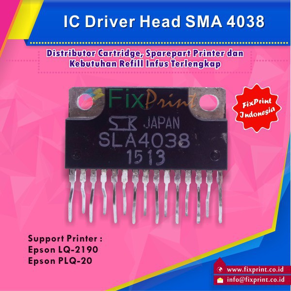 IC Driver Head SLA 4038  IC SLA MAINBOARD LQ2190 PLQ20