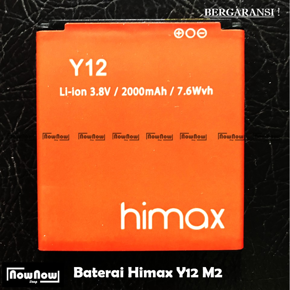 Baterai Himax M2 Y12 Original Batre Batrai Battery HP