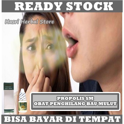 Obat Bau Mulut, Obat Kumur Bau Mulut, Obat Bau Mulut dan Nafas, Obat Bau Mulut Gigi Berlubang, Obat Bau Mulut Sariawan, Bau Mulut Anak dan Dewasa, Dengan Propolis SM 100 Herbal Alami