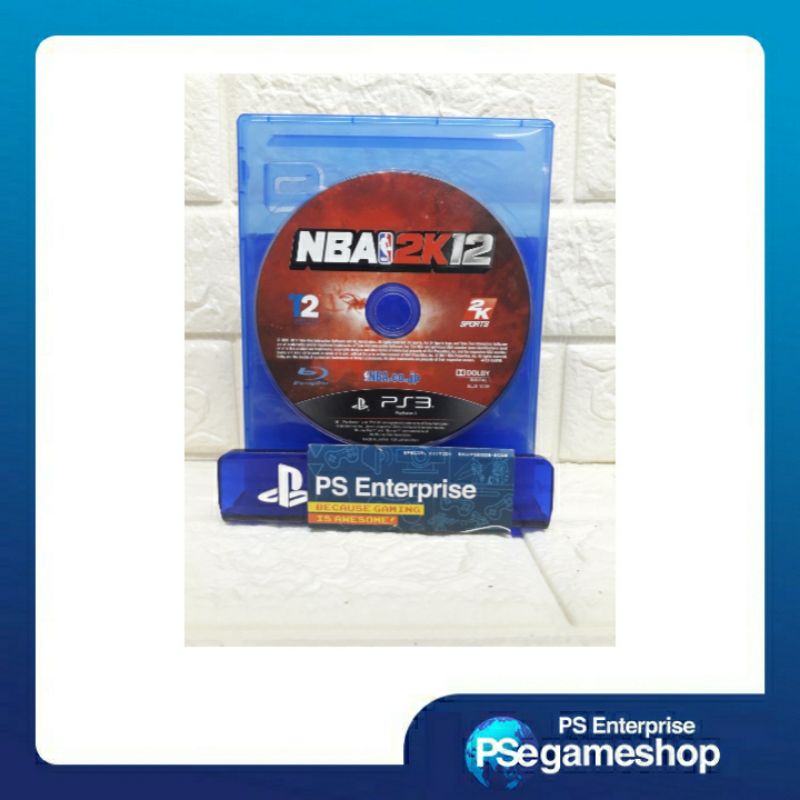 Ps3 NBA 2K12 ( Cd Only + Box ) Tanpa cover