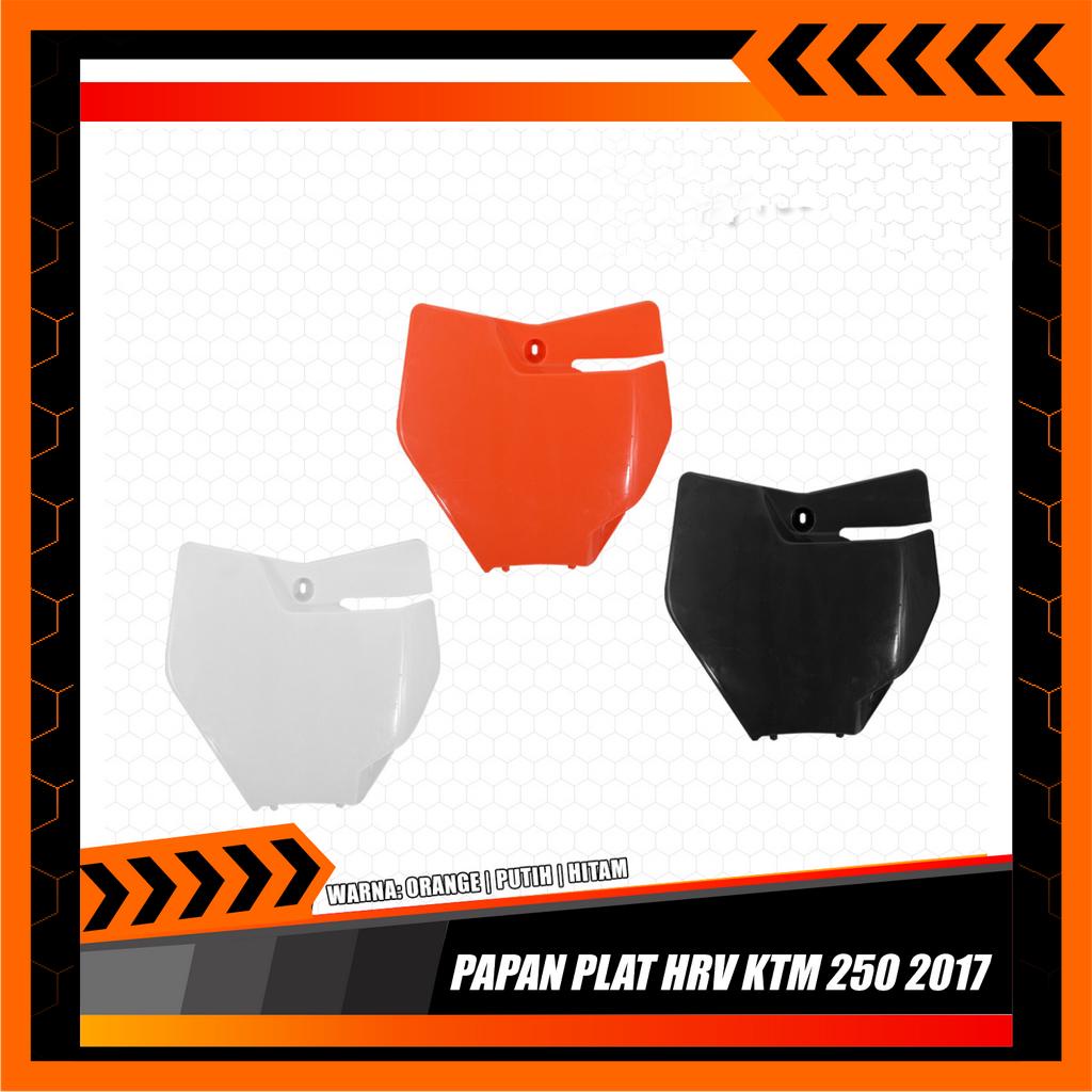Papan Nomor Ktm 250 2017, Papan Nomor Ktm, Papan Plat Nomor Ktm, Variasi Ktm 250, Plat Nomor KTM