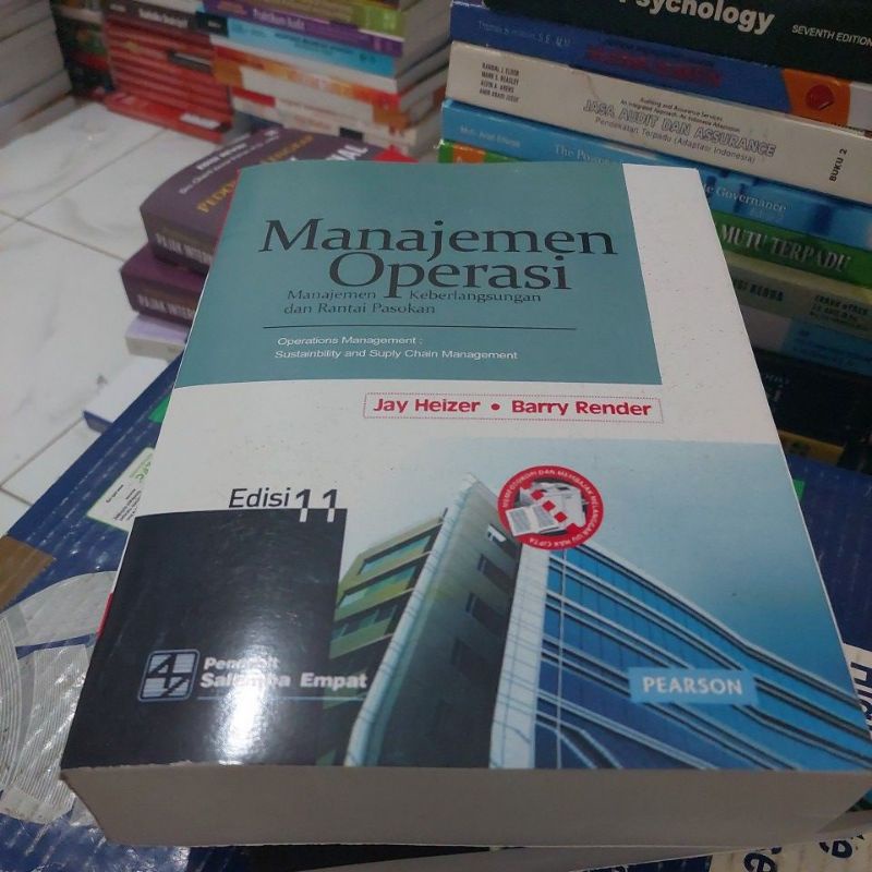 

manajemen operasi edisi 11 jay heizer barry render