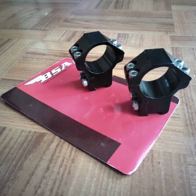 Mounting Double Baud BSA Pendek / Mounting Tele / Mounting Teleskop Bracket