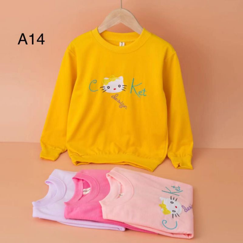 SWEATER ANAK USIA 2-11 TAHUN / SWITER ANAK PEREMPUAN / SWEATER ANAK IMPORT