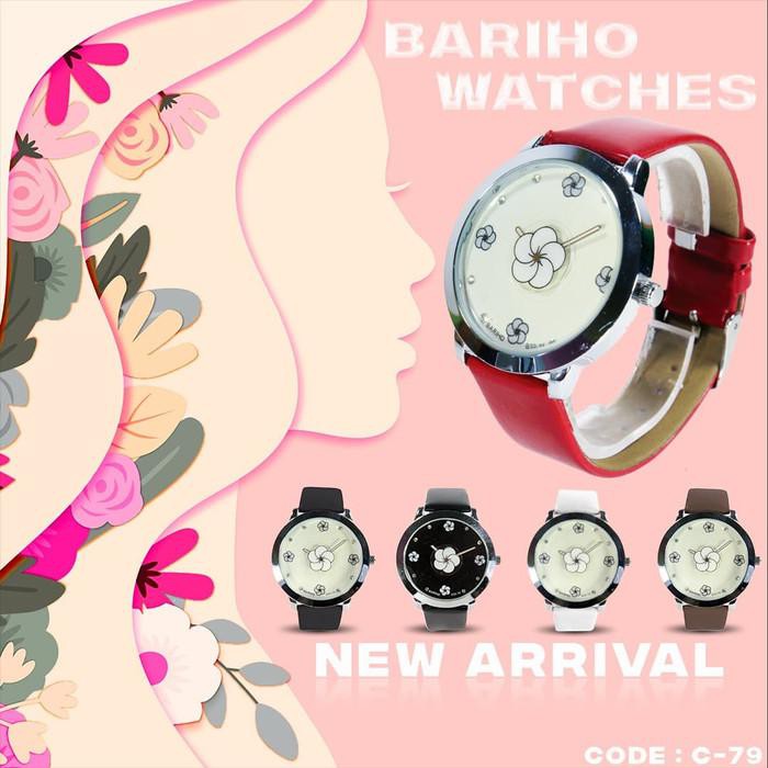 NEW BARIHO WATCHES JAM TANGAN ANALOG FASHIONABLE WANITA C-79