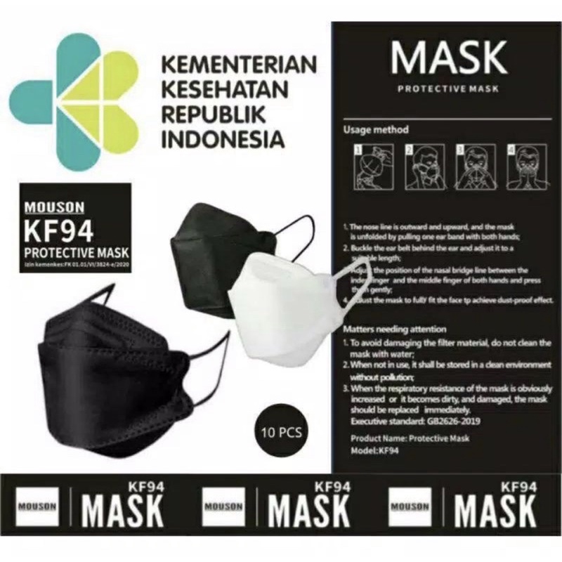 MASKER MEDIS // JSP MASK SURGICAL FACE MASK 3PLY