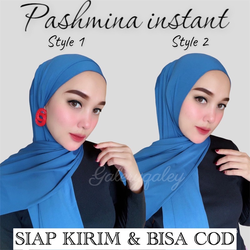 PASHMINA INSTANT DEWASA / HIJAB INSTANT / PASTAN JERSEY