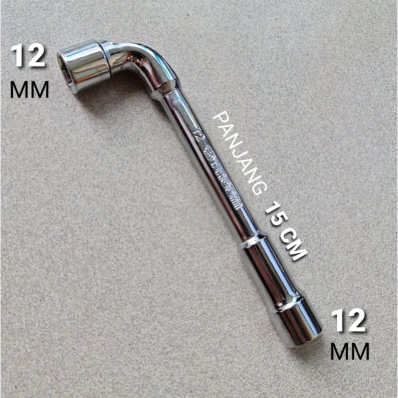kunci shock l facom 12 mm mata shock 12mm gagang shock stang shock gagang shock kunci cvt treker cvt