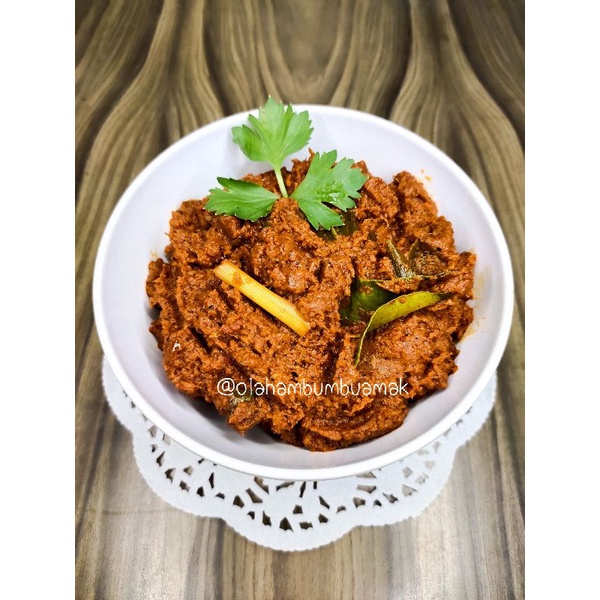 

Bumbu Rendang Instan / Untuk 1 kg Daging