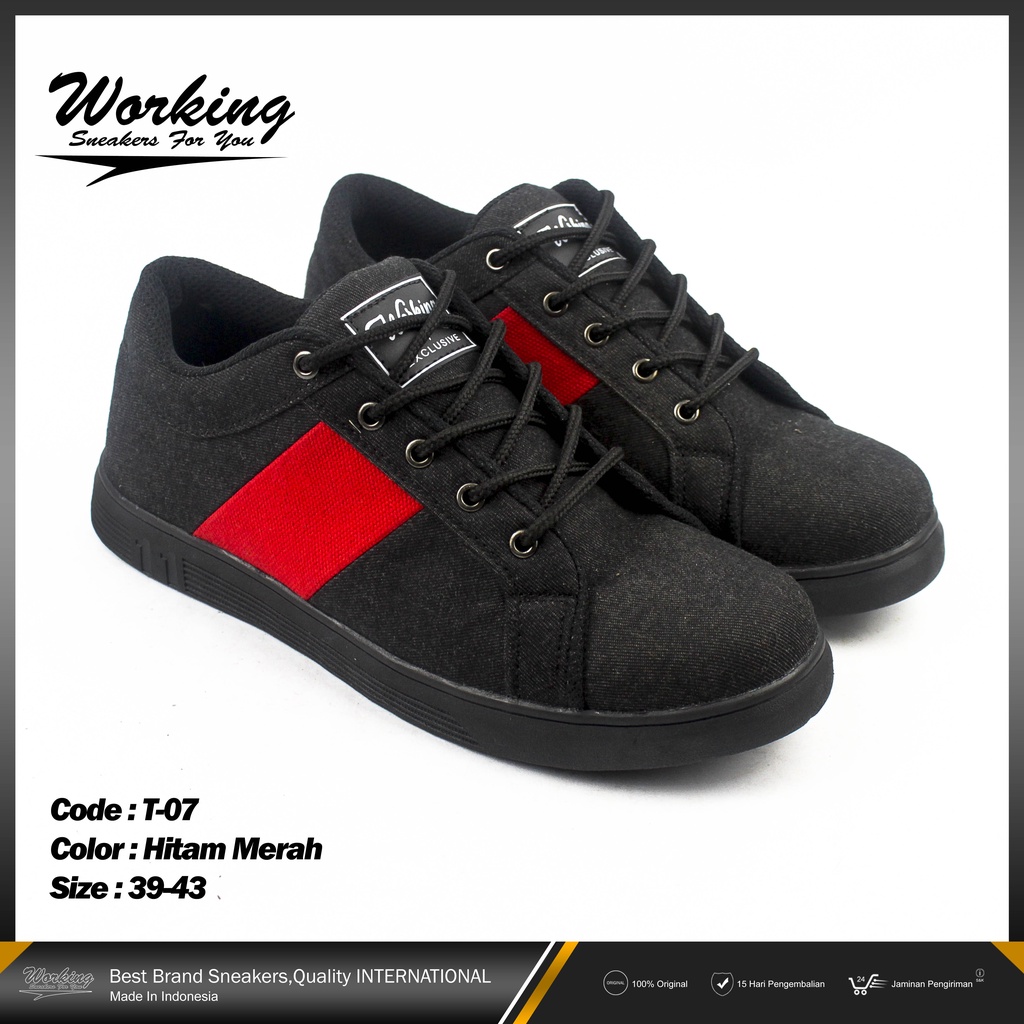 Working Sneakers For You Sepatu Kets T-07