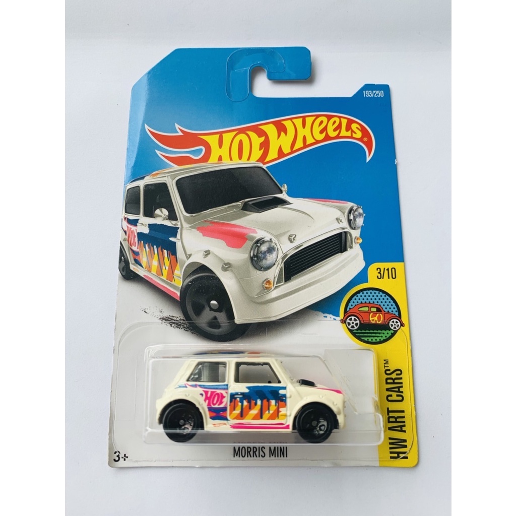 HOTWHEELS HOT WHEELS MORRIS MINI KRIM CREAM HW ART CARS DIECAST MINIATUR MOBIL MAINAN MOBILAN ANAK L