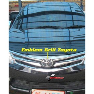  Jual  Emblem Logo Lambang Grill Toyota All  New  Avanza  Depan  