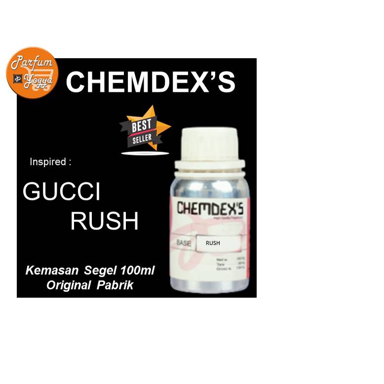 BIBIT PARFUM MURNI CHEMDEXS GUCCI RUSH 100 ML | GUCI RUSH | BEST SELLER