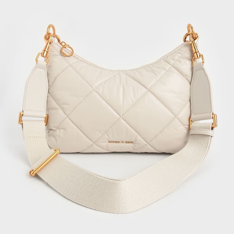 CnK Puffy Quilted Chain Handle Bag