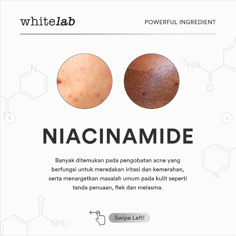 WHITELAB Brightening Niacinamide + Collagen | Serum Toner Facial Wash Cream Soap Mugwort