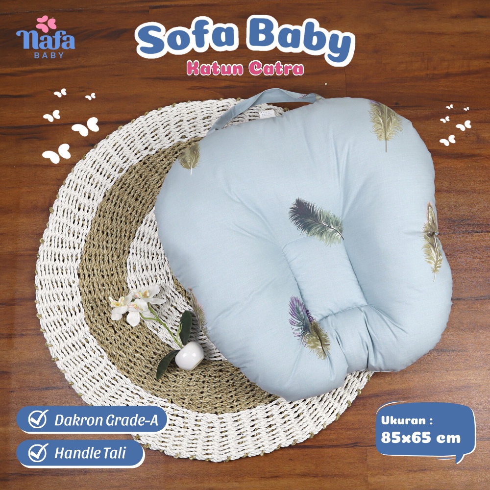 SOFA BABY TEMPAT TIDUR BAYI BANTAL KASUR BAYI MULTIFUNGSI NAFA BABY-4